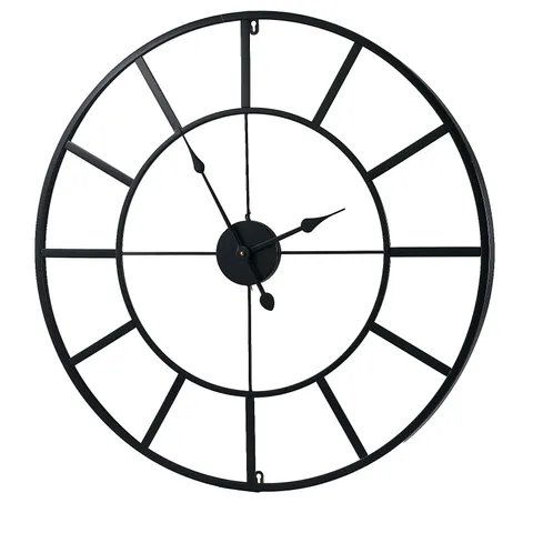 ABODE INDOOR/OUTDOOR LIGHT UP SKELETON WALL CLOCK 60CM