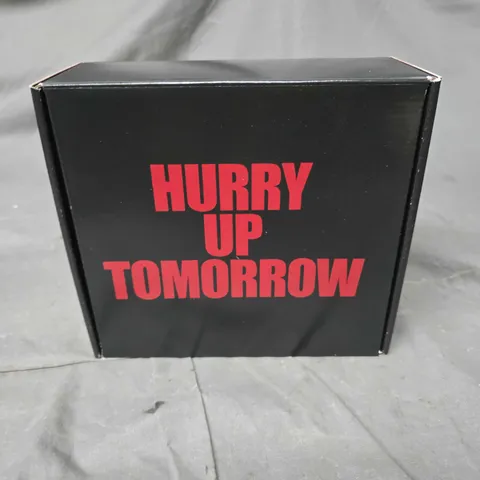 BOXED THE WEEKND HURRY UP TOMORROW T-SHIRT & ALBUM SET 