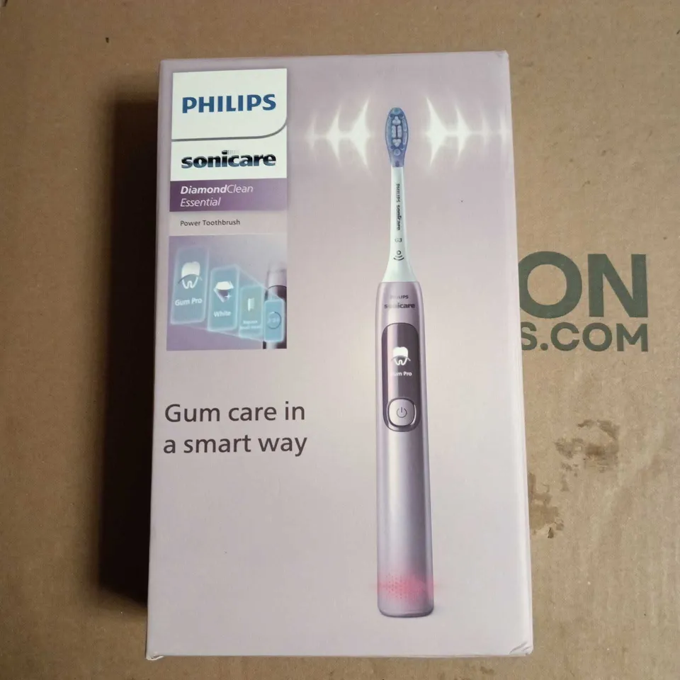 PHILIPS SONICARE DIAMONDCLEAN ESSENTIAL POWER TOOTHBRUSH – BOXED