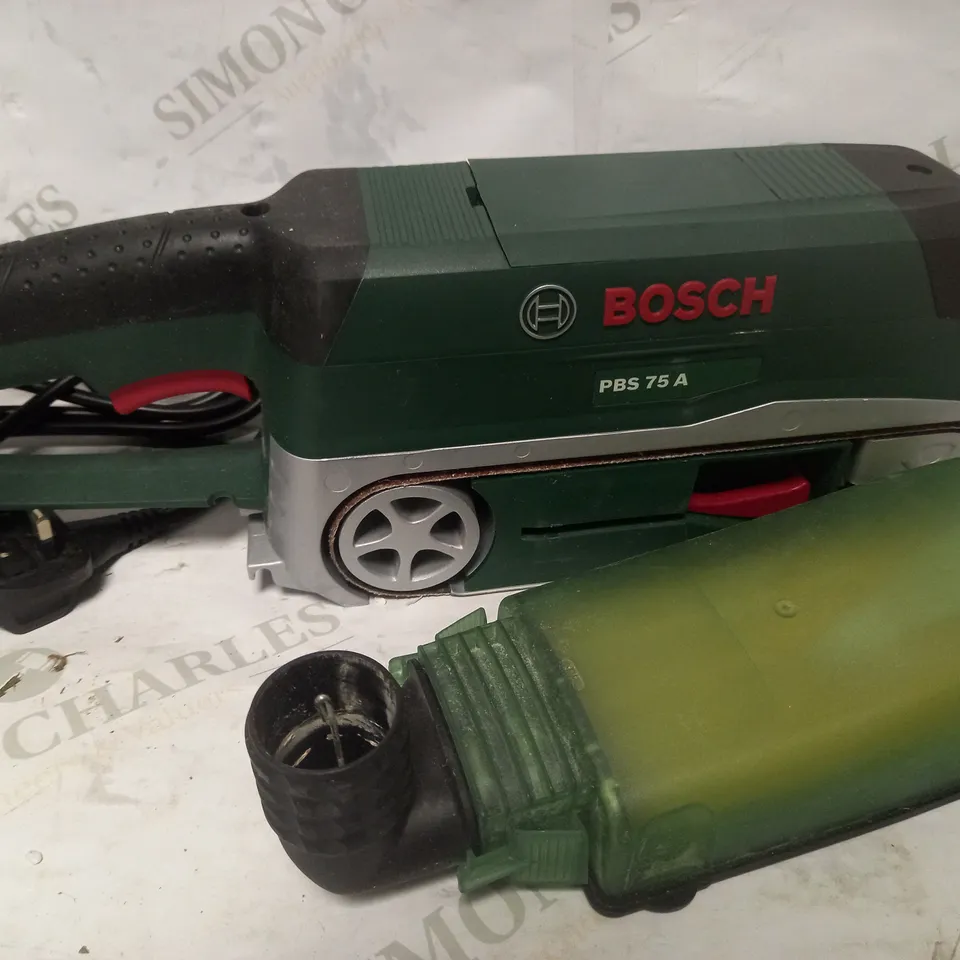 BOSCH UNIVERSAL BELT SANDER PBS 75 A