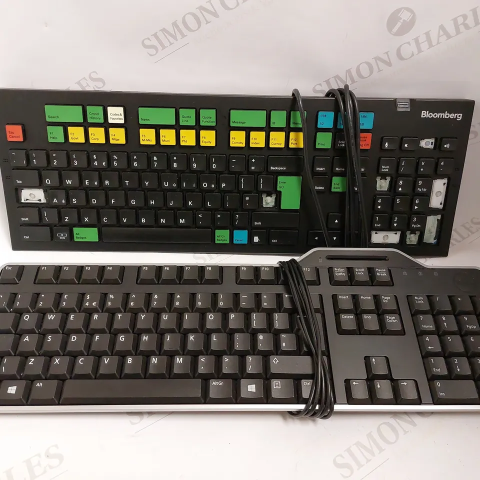 BOX OF APPROX 30 ASSORTED KEYBOARDS - COLLECTION ONLY