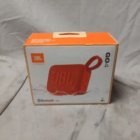 BOXED AND SEALED JBL HARMAN GO4 BLUETTOTH SPEAKER
