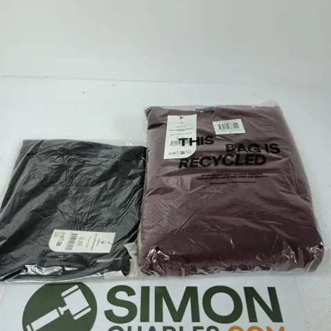 APPROXIMATELY 10 ASSORTED CLOTHING ITEMS IN VARIOUS SIZES, COLOURS & STYLES TO INCLUDE MINI SKIRT , PREMIUM GRAPHIC HOODIE