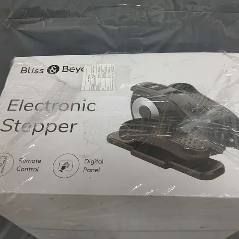 BLISS & BEYOND ELECTRONIC STEPPER 