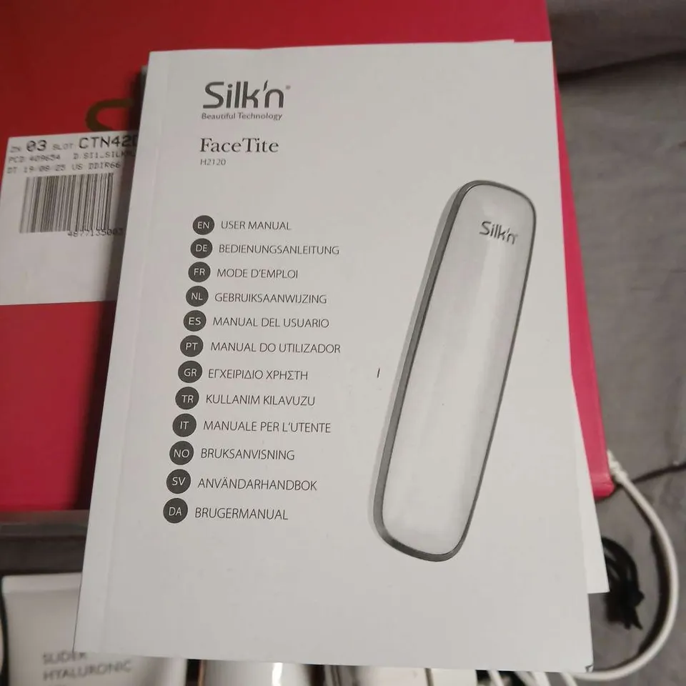 SILK'N FACETITE H210 AT-HOME SKIN TREATMENT DEVICE – BOXED