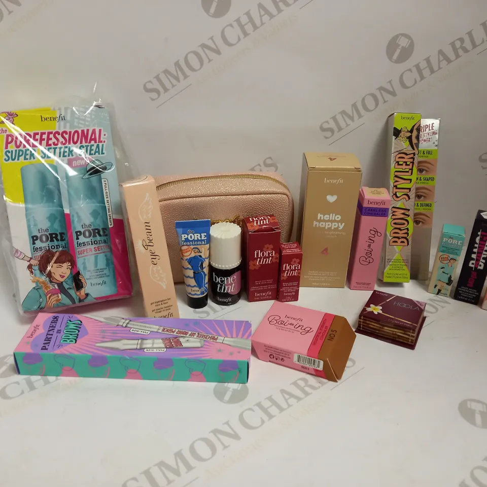 LOT OF 15 BENEFIT MAKE UP ITEMS RRP £244