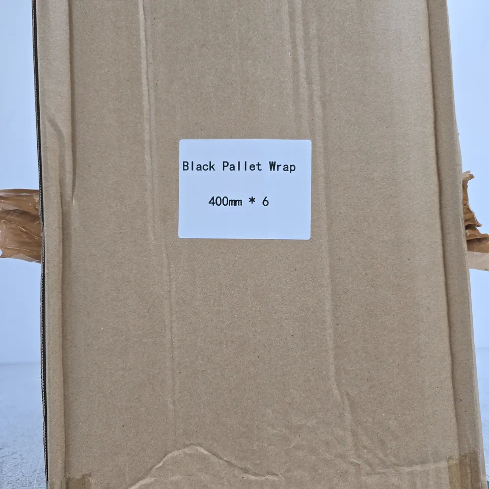 BOX OF 6 BLACK PALLET WRAPS