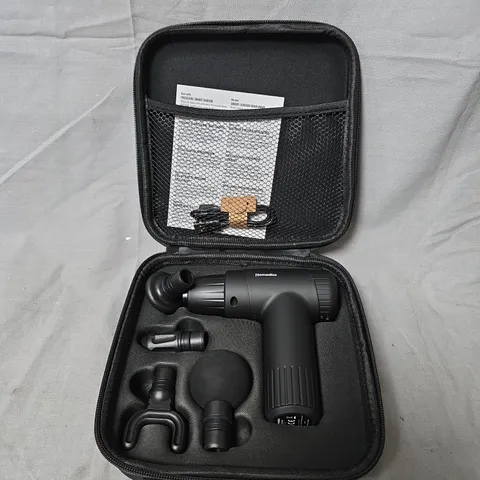 HOMEDICS NOVO REST & RECOVERY MINI MASSAGE GUN – WITH TRAVEL CASE