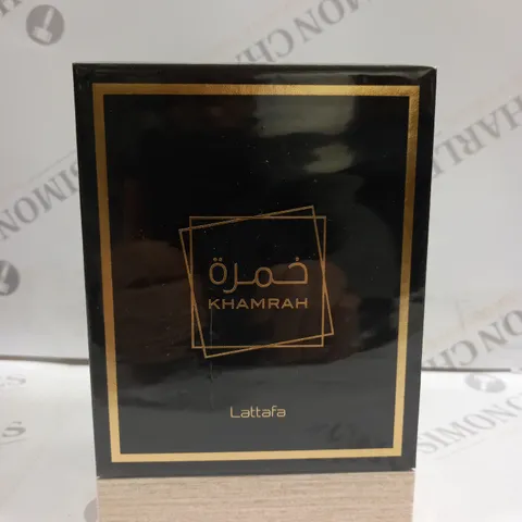 BOXED AND SEALED KHAMRAH LATTAFA EAU DE PARFUM 100ML