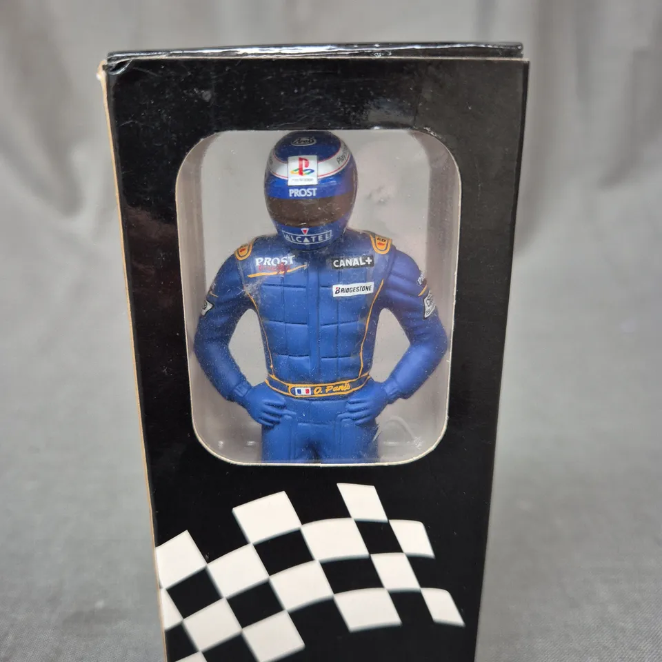 MINICHAMPS 1:18 SCALE OLIVIER PANIS COLLECTIBLE FIGURINE