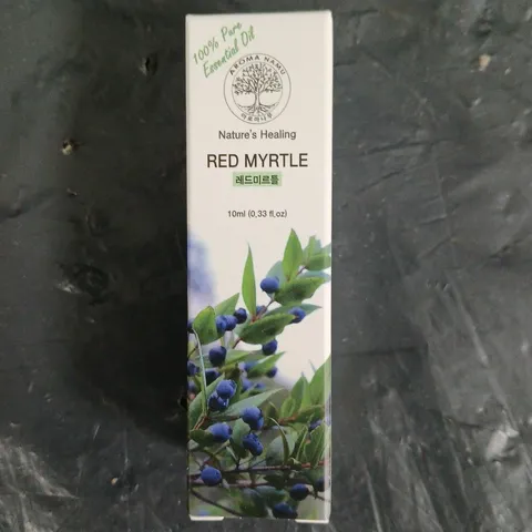 APPROXIMATELY 54 PCS Aroma Namu / Nature's Healing Red Myrtle Essential Oil – 10ml, 100% Organic
