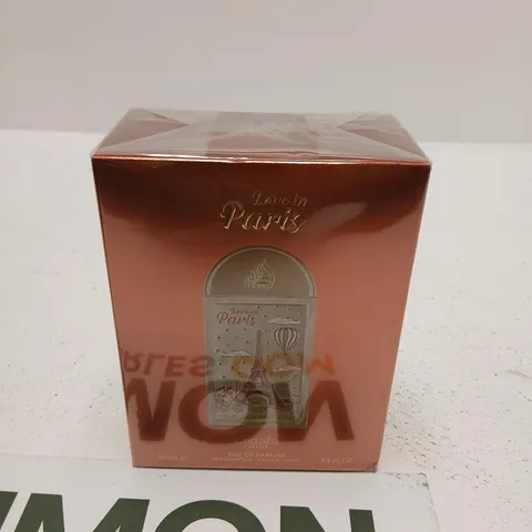 BOXED AND SEALED LOVE IN PARIS LATTAFA PRIDE EAU DE PARFUM 100ML