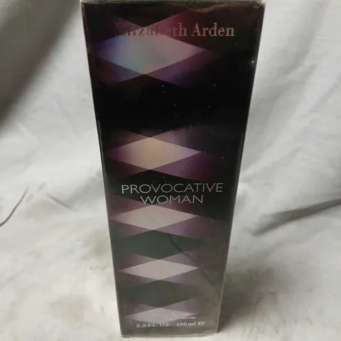BOXED AND SEALED ELIZABETH ARDEN PROVOCATIVE WOMAN EAU DE PARFUM 100ML