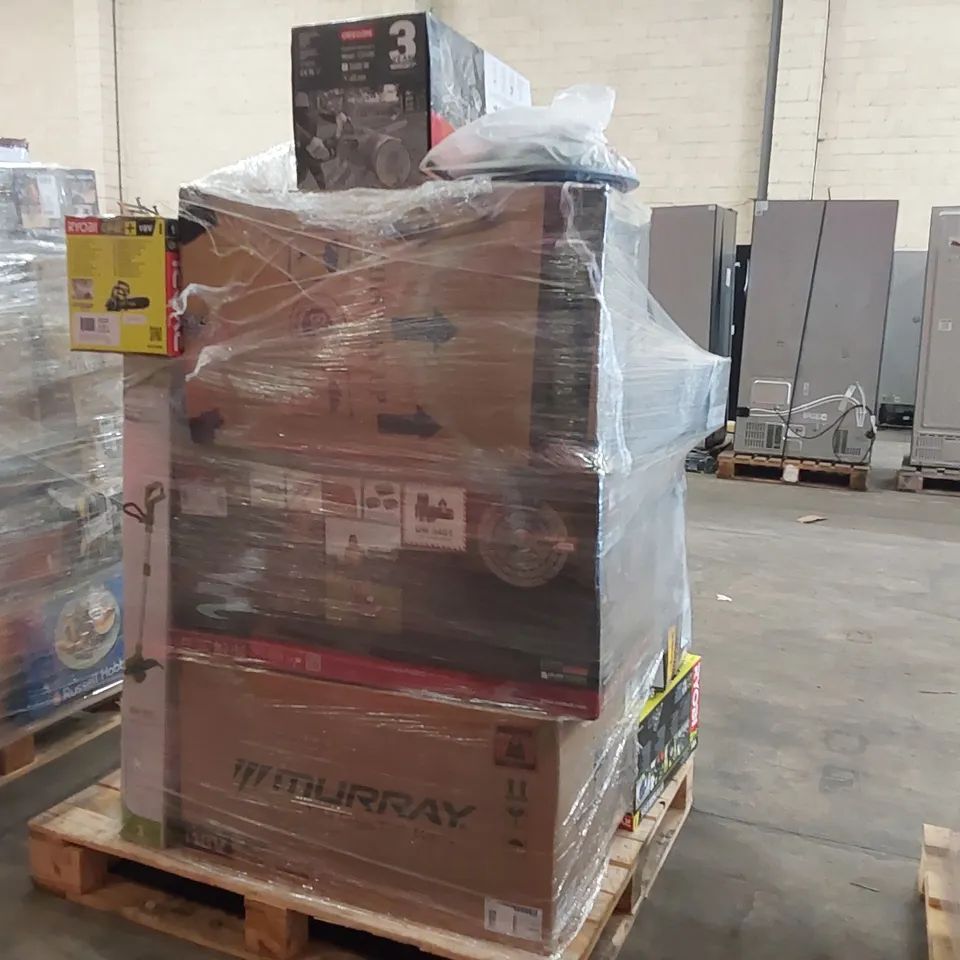 PALLET OF APPROXIMATELY 16 UNPROCESSED RAW RETURN HOUSEHOLD AND ELECTRICAL GOODS TO INCLUDE;