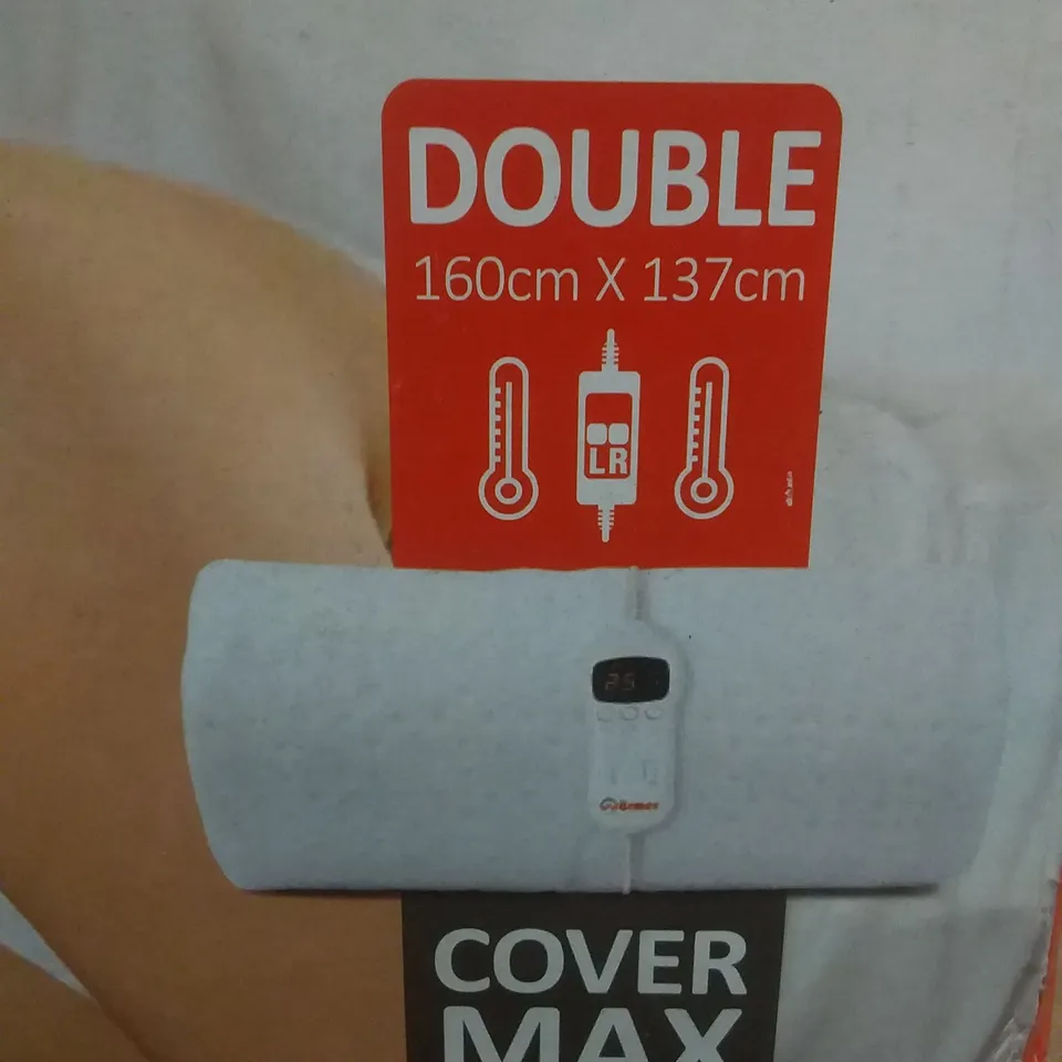 BOXED ELECTRIC HEATED DOUBLE BLANKET 
