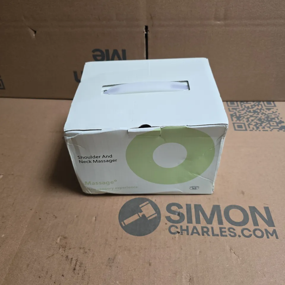 SHOULDER AND NECK MASSAGER – BOXED