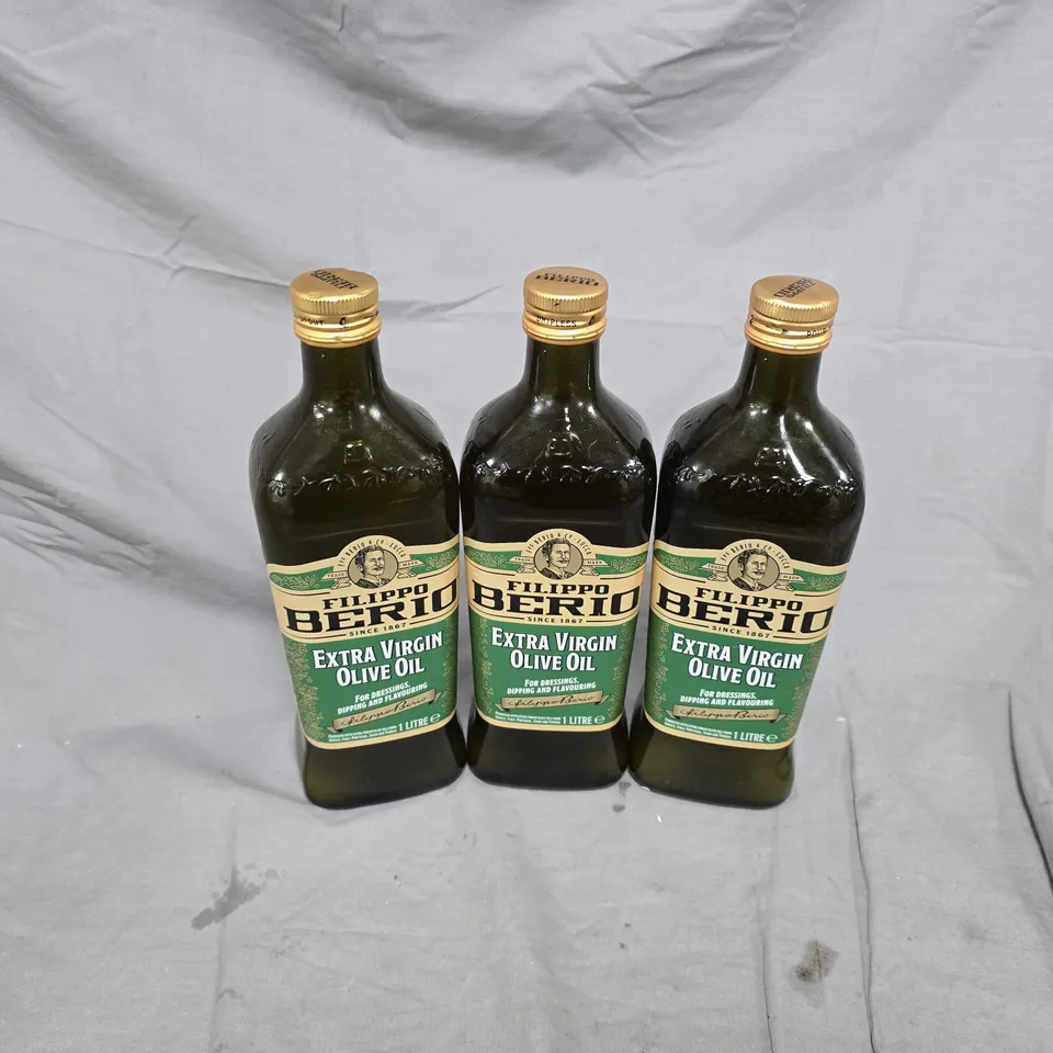 3X FILIPPO BERIO EXTRA VIRGIN OLIVE OIL (1L)