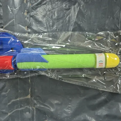 BOX OF APPROXIMATELY 150 UNBRANDED TOY ROCKET LAUNCHERS