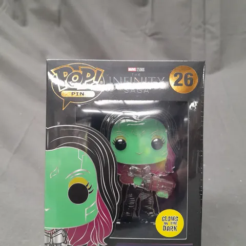 FUNKO POP PIN MARVEL THE INFINITY SAGA 26 GAMORA COLLECTIBLE ENAMEL PIN