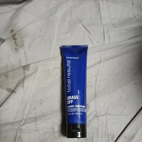 BOX OF APPROXIMATELY 10 MATRIX TOTAL RESULTS BRASS OFF BLONDE THREESOME