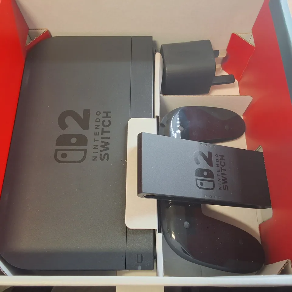 BOXED NINTENDO SWITCH 2 HANDHELD GAMING CONSOLE WITH ACCESSORIES 