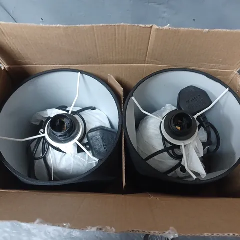 BOXED HOME TOUCH PAIR TABLE LAMPS