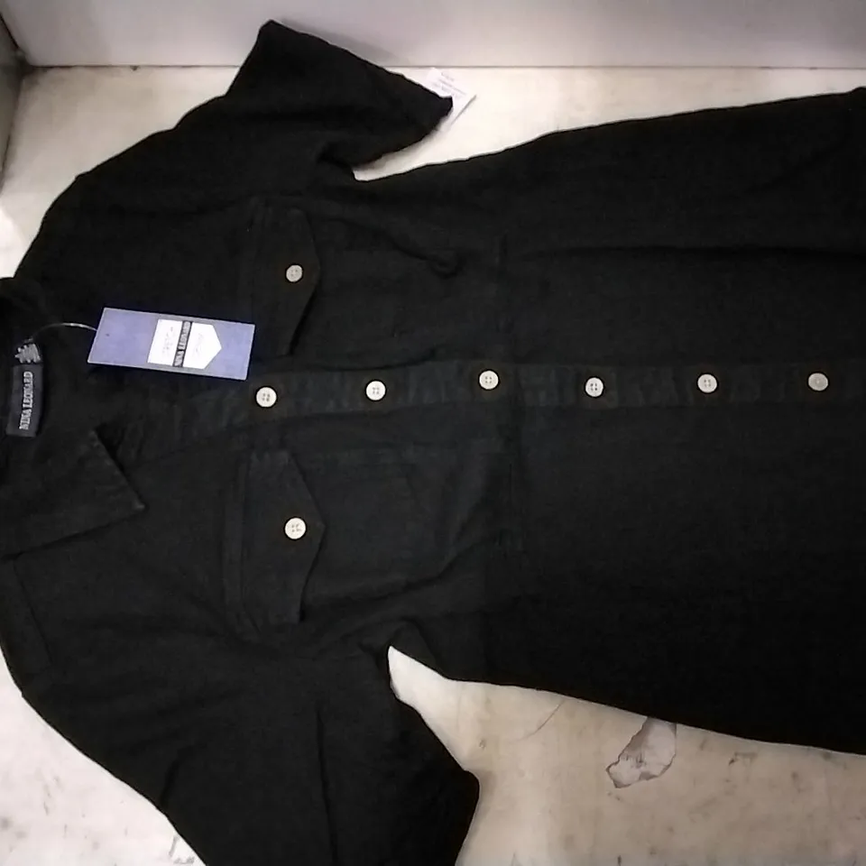 BOX CONTAINING NINA LEONARD DENIM DRESS SIZE S  , 14 PCS 