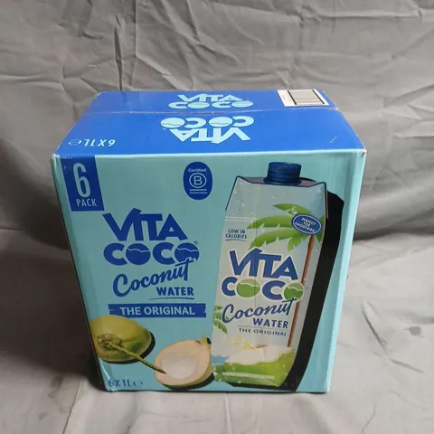 6 X VITA COCO COCONUT WATER DRINKS - 6 X 1L