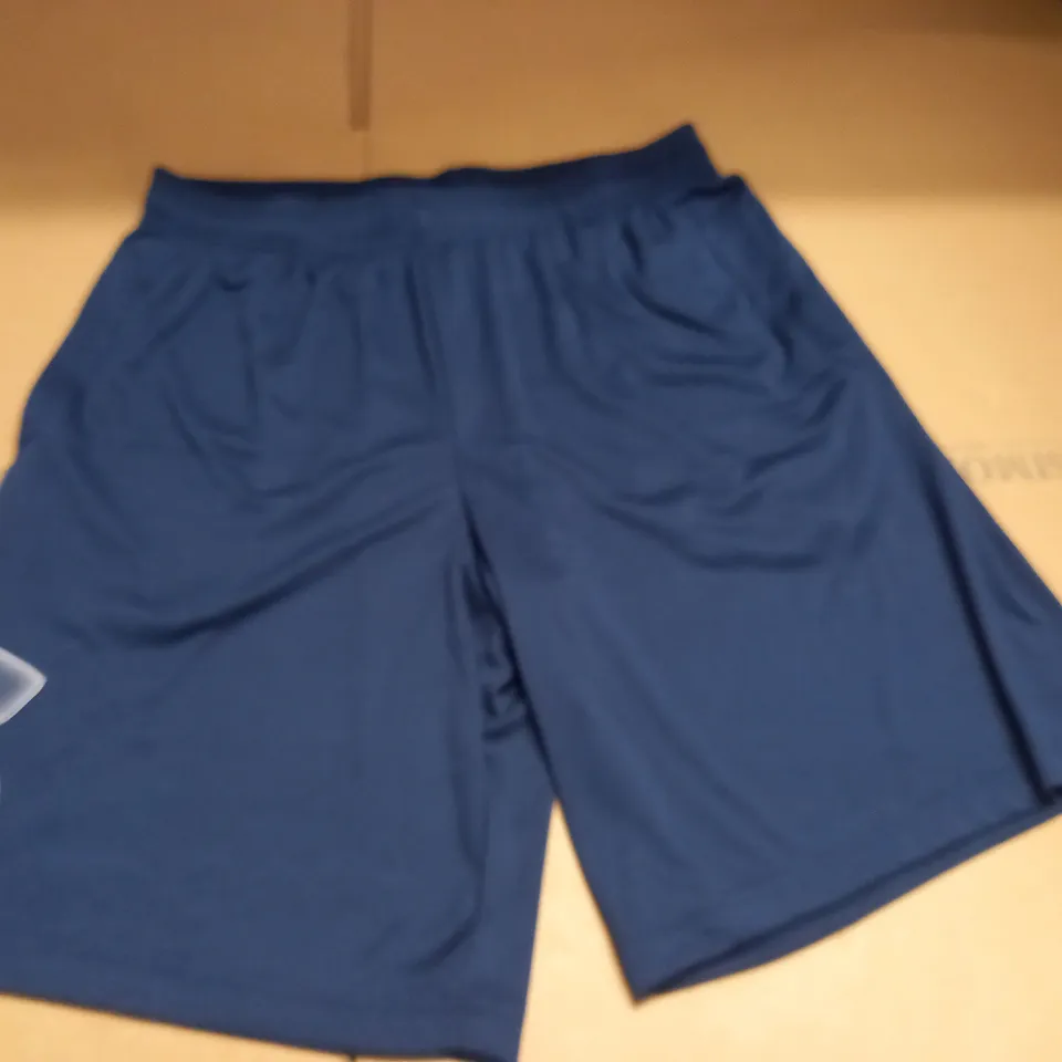 UNDER ARMOUR NAVY SHORTS - LG 