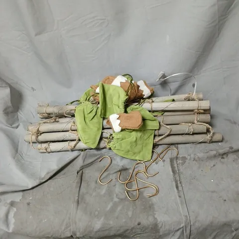 AURAGLOW SET OF 2 BATTERY OPPERATED 4.5M ROPE LIGHTS. UNBOXED