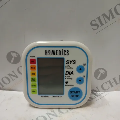 HOMEDICS BLOOD PRESSURE MONITOR