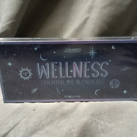 5 BOXED AND SEALED SALUBRITO WELLNESS ESSENTIAL OIL BLENDS SETS – (6 X 10ML IN EACH SET)