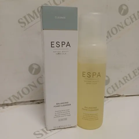 BOXED ESPA BALANCING FOAM CLEANSER 150ML 