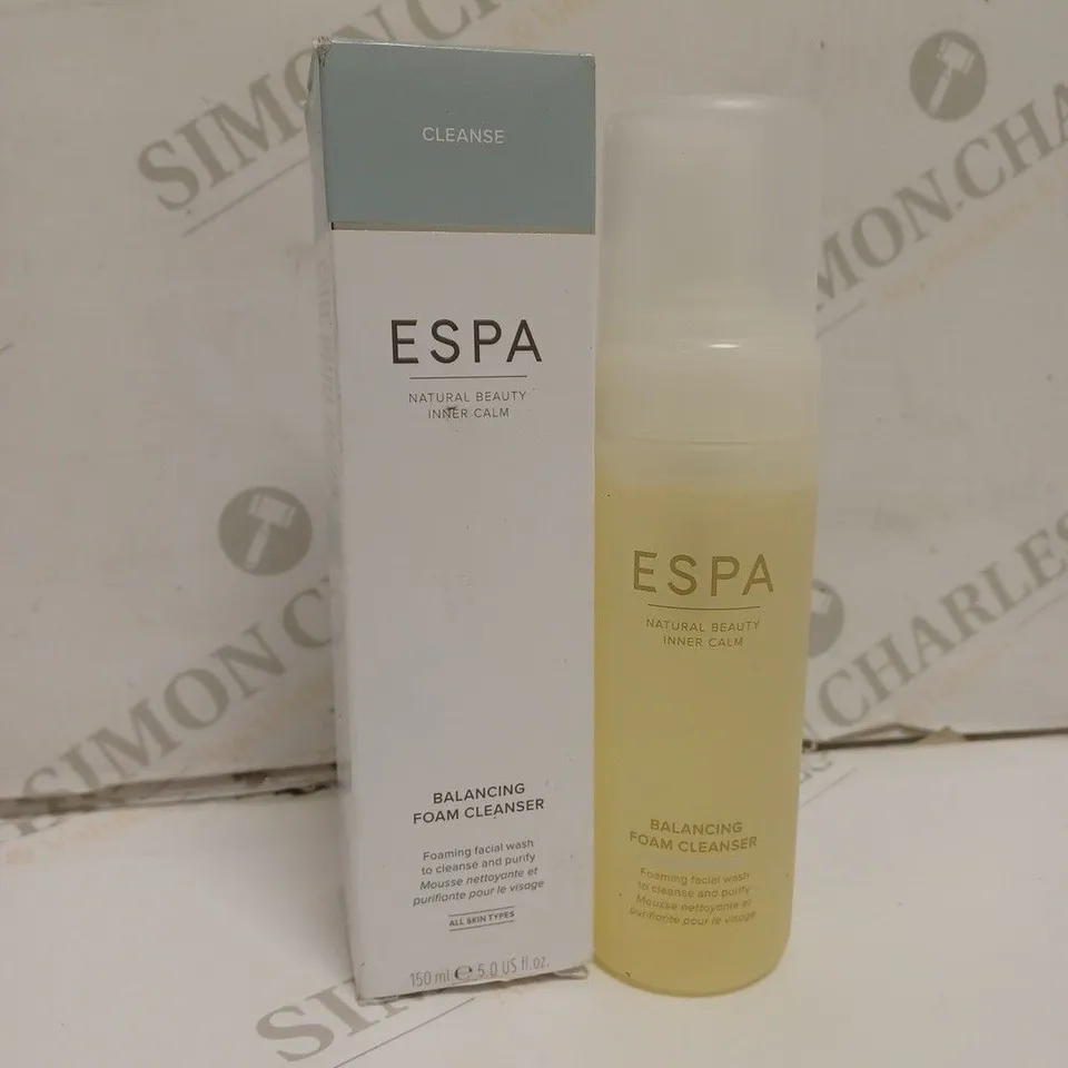 BOXED ESPA BALANCING FOAM CLEANSER 150ML