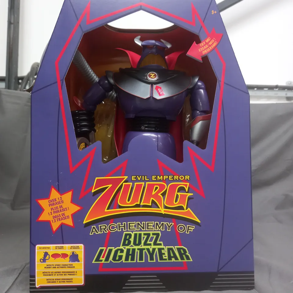 EVIL EMPEROR ZURG TALKING ACTON FIGURE