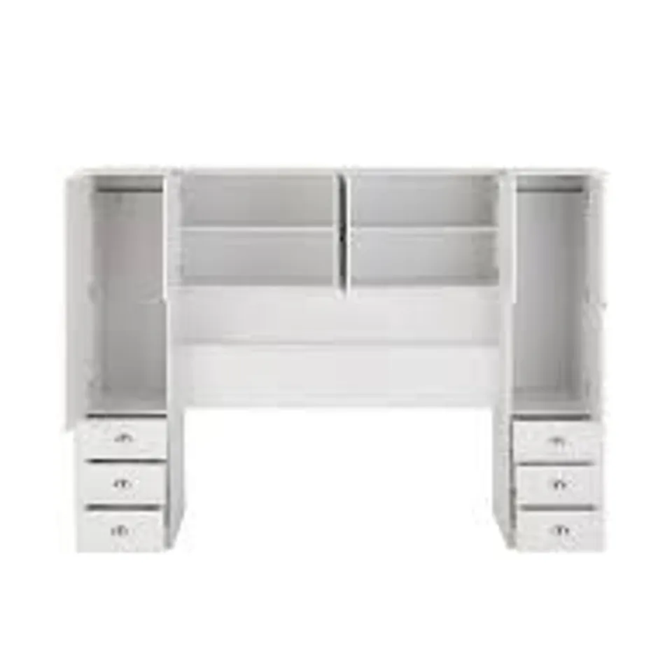 BOXED ATLANTA OVERBED STORAGE UNIT - WHITE (3 BOXES) RRP £429