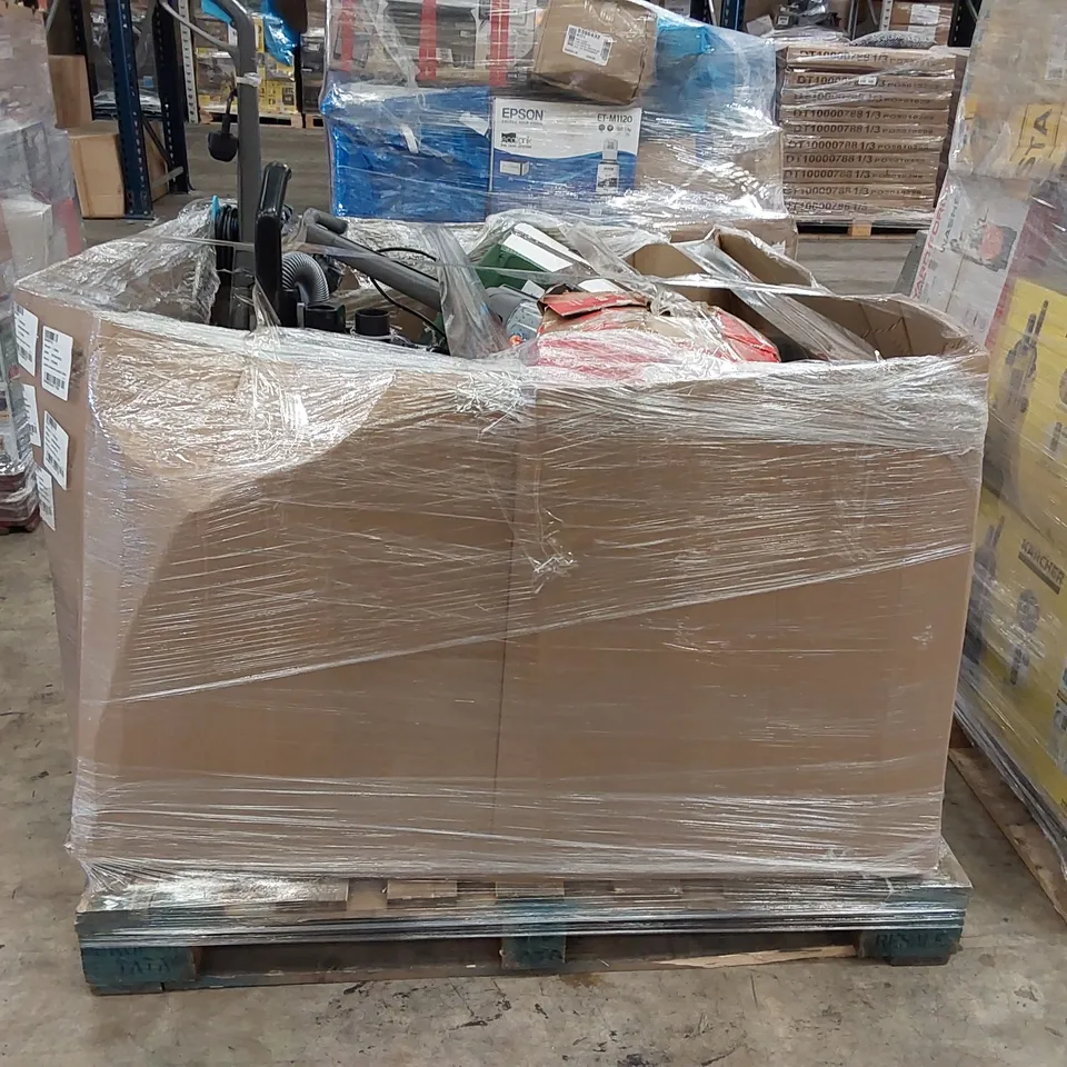 PALLET OF APPROXIMATELY 17 UNPROCESSED RAW RETURN HOUSEHOLD AND ELECTRICAL GOODS TO INCLUDE;