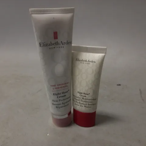 2 ELIZABETH ARDEN BEAUTY PRODUCTS TO INCLUDE EIGHT HOUR CREAM SKIN PROTECTANT 50ML AND INTENSIVE MOISTURISING HAND TREATMENT 30ML 