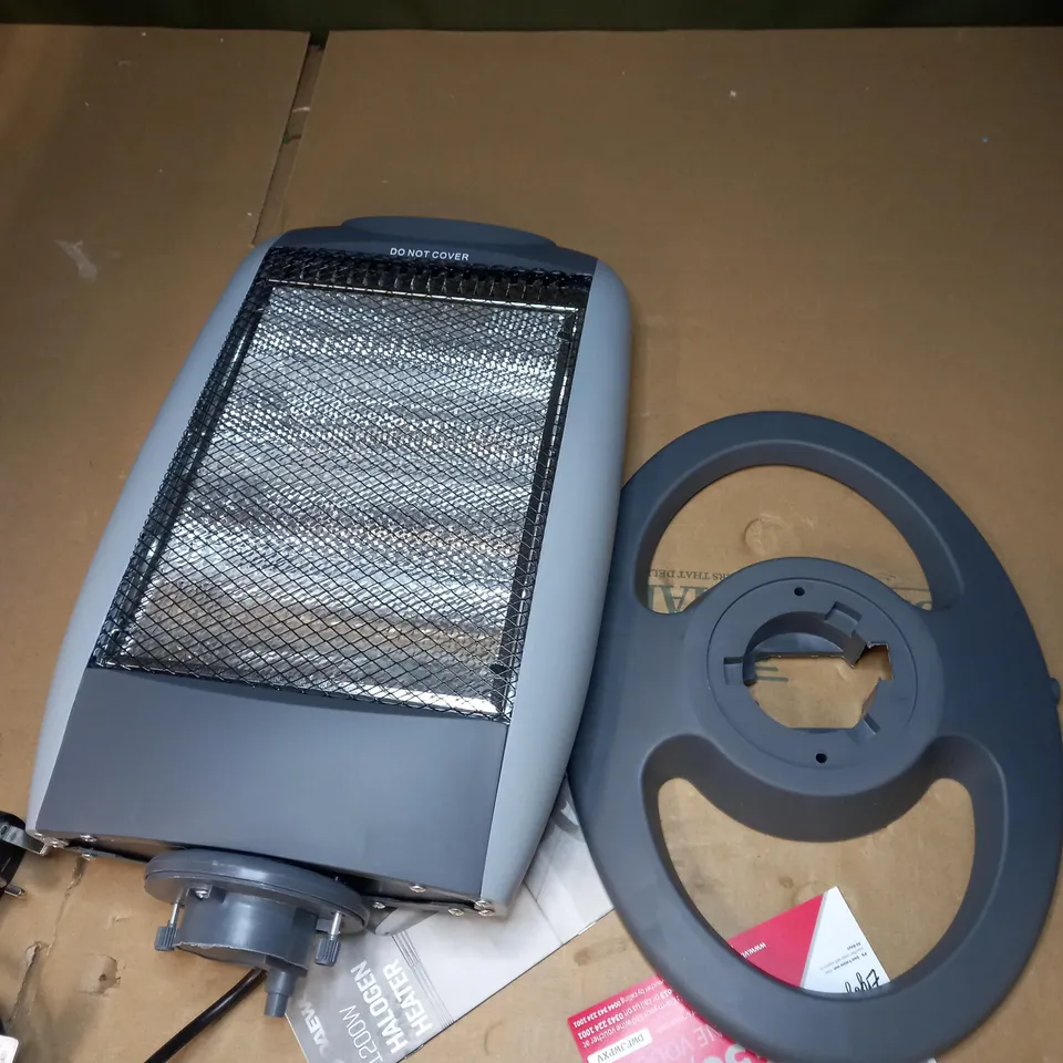 DAEWOO 1200W HALOGEN HEATER