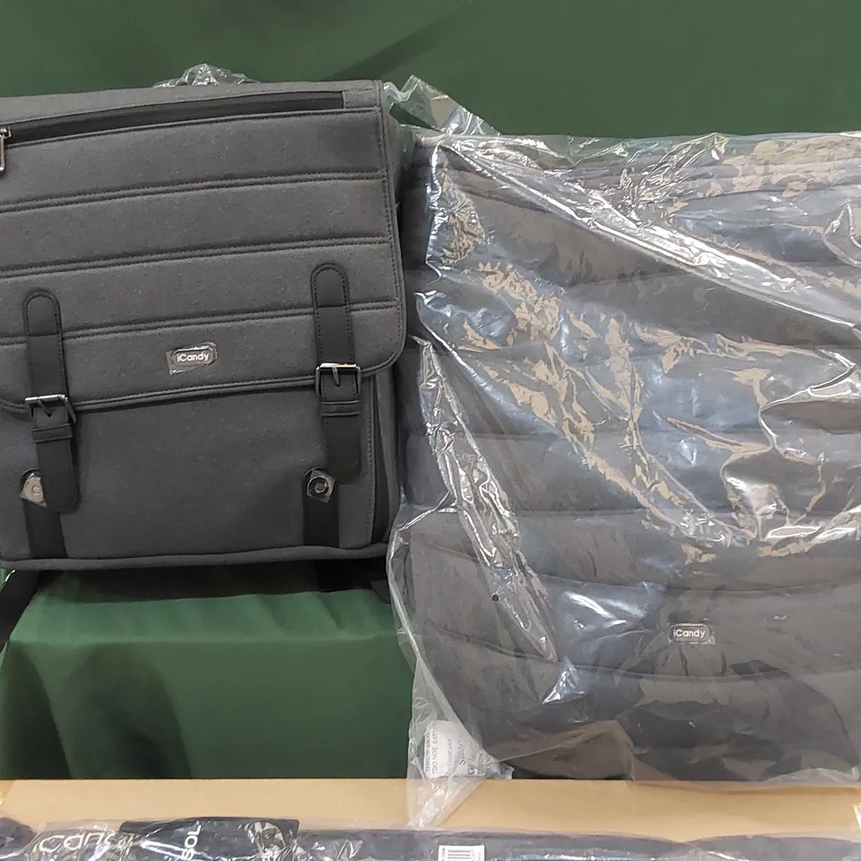 BOXED ICANDY PEACH 7 DARK GREY ACCESSORY PACK TO INCLUDE;