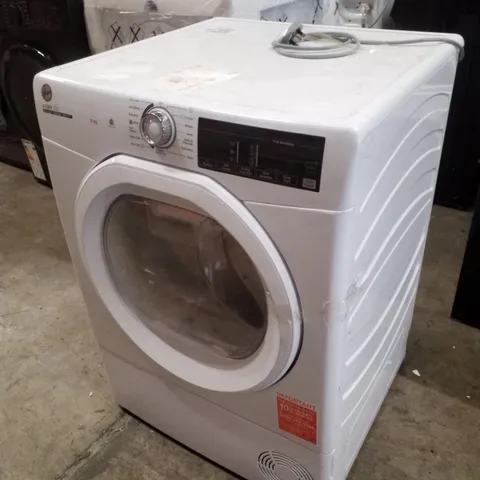 HOOVER H-DRY 350 9KG FREESTANDING CONDENSER DRYER IN WHITE - HREC9TE80