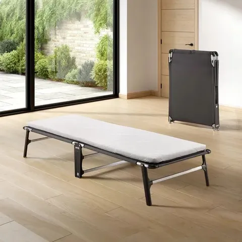 BOXED JAY-BE CE70 COMPACT FOLDING BED, SINGLE - 122701 (1 BOX)