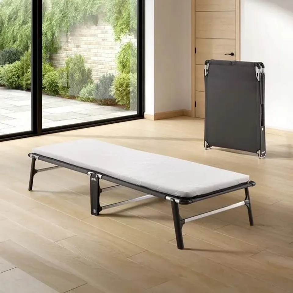 BOXED JAY-BE CE70 COMPACT FOLDING BED, SINGLE - 122701 (1 BOX)