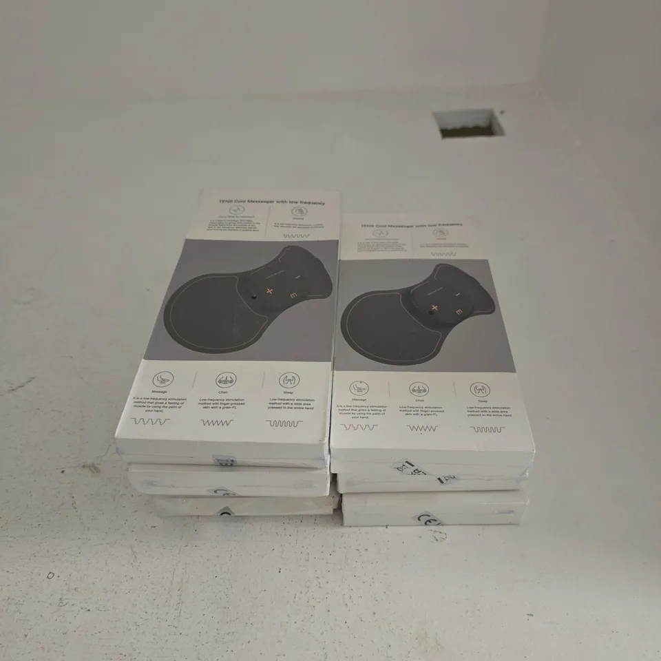 SET OF 7 TENS COOL MASSAGER LOW FREQUENCY PAIN RELIEF DEVICES