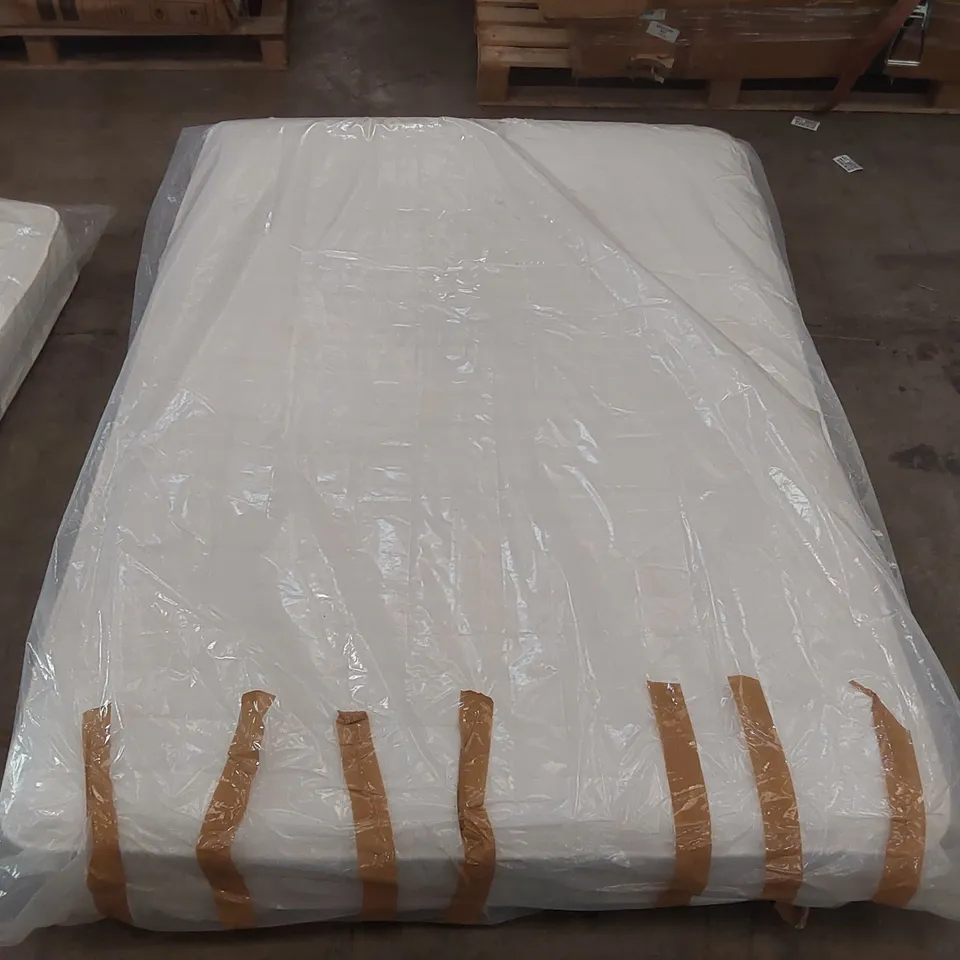 QUALITY BAGGED JAY-BE 4'6 DOUBLE PILLOW TOP MATTRESS 
