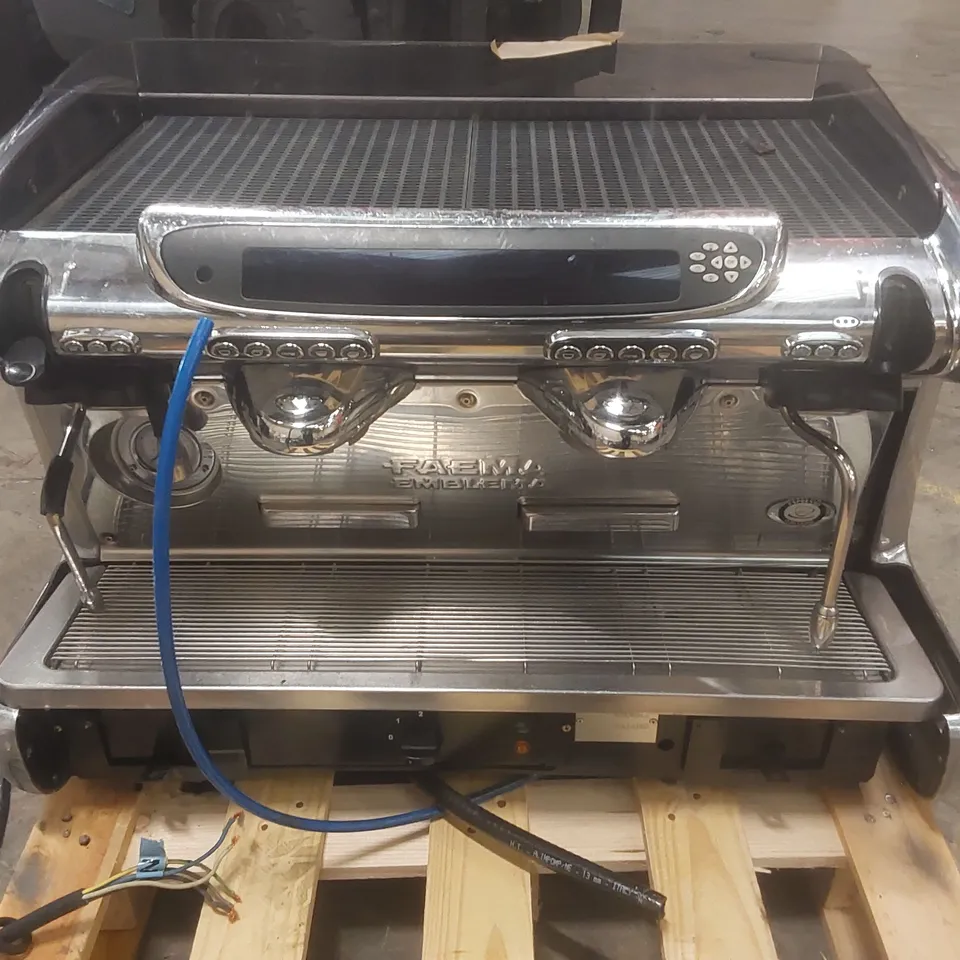 FAEMA EMBLEMA COMMERCIAL 2 GROUP COFFEE MACHINE