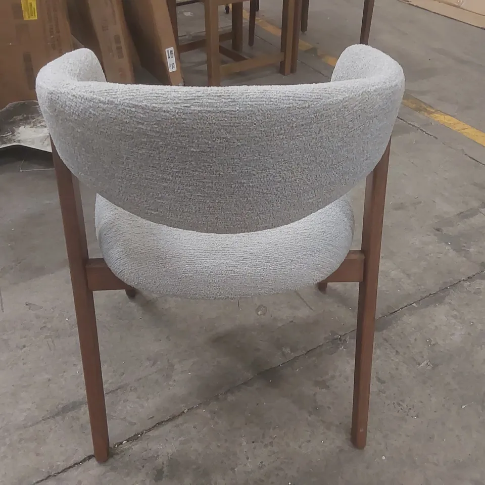 RIVERTON WALNUT EFFECT WOODEN FRAME DINING CHAIR