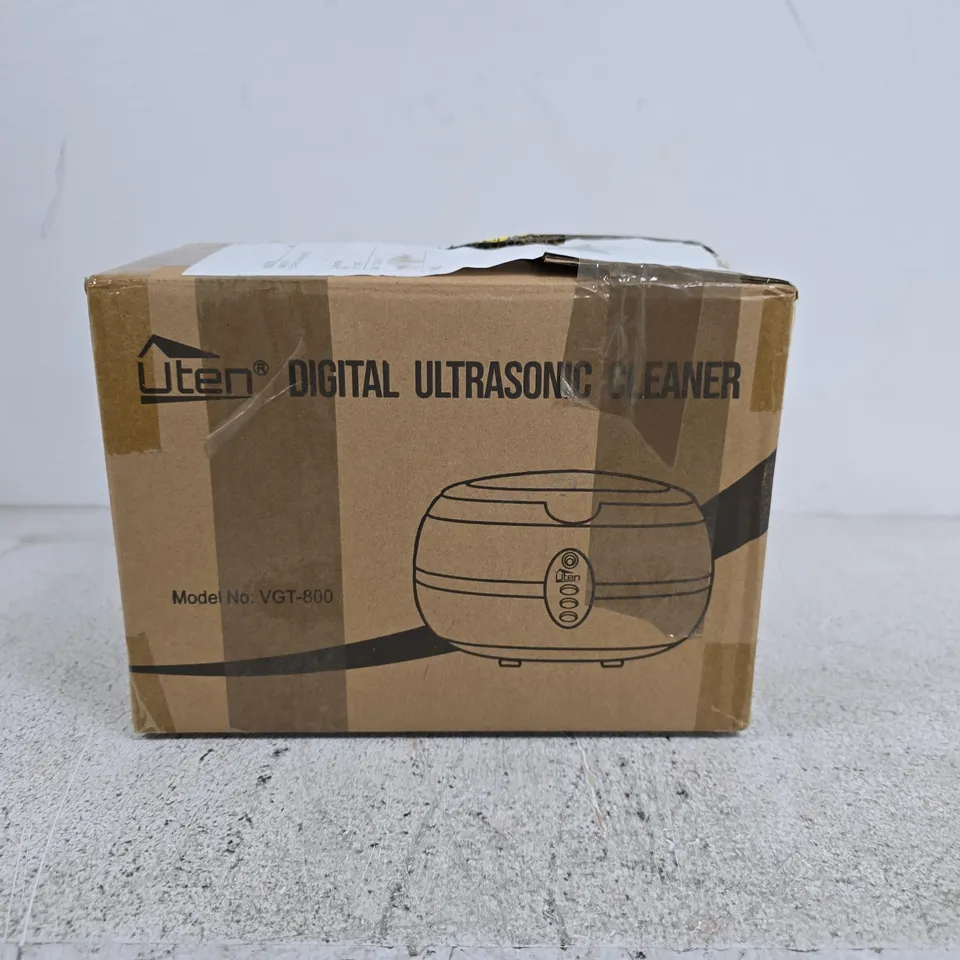 ULTRASONIC CLEANER – BOXED (MODEL VGT-800)