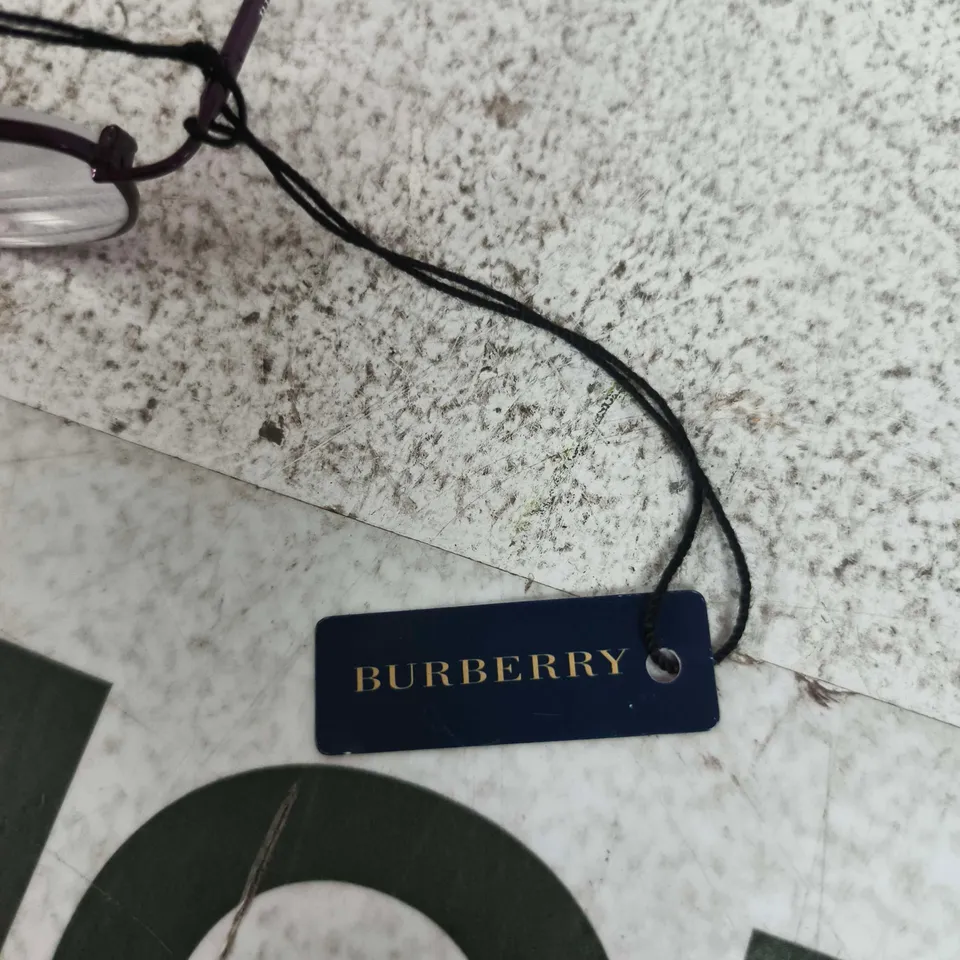 BURBERRY EYEGLASSES BY SAFILO – PURPLE FRAME WITH 135 TEMPLE