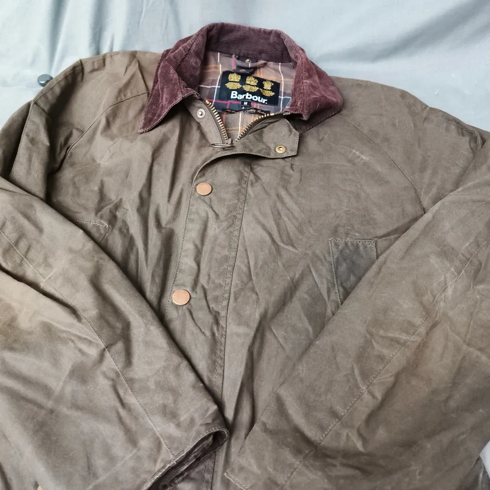 BARBOUR WAXED COTTON JACKET – SIZE M